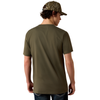 10079542 Ariat Men's Wild Creek Camo Short Sleeve T-Shirt - Army Green