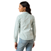 10079546 Ariat Girls' Team Kirby Shirt - Aquaesque
