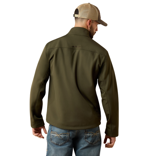10079626 Ariat Men's Vernon Softshell Jacket - Forest Night