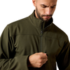 10079626 Ariat Men's Vernon Softshell Jacket - Forest Night