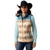 10079781 Ariat Women's REAL Crius Vest - Sonoma Southwest Print
