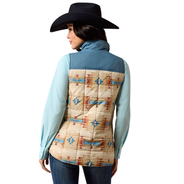 10079781 Ariat Women's REAL Crius Vest - Sonoma Southwest Print