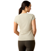 10079856 Ariat Women's The Logo Short Sleeve T-Shirt - Winter Twig Heather