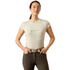 10079856 Ariat Women's The Logo Short Sleeve T-Shirt - Winter Twig Heather