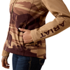 10079881 Ariat Women's Logo Softshell Jacket - Lone Ranger Print