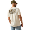 10080252 Ariat Men's Quality Wood States Classic Fit Short Sleeve T-Shirt - Silver Birch