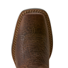 10080273 Ariat Youth Driftwood Wide Square Toe Western Boot - Earth