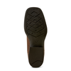 10080273 Ariat Youth Driftwood Wide Square Toe Western Boot - Earth