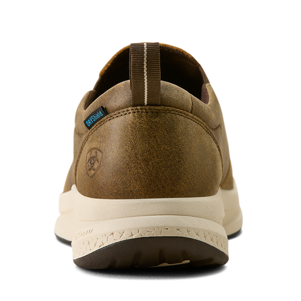 10080275 Ariat Men's Buckeye Slip On Waterproof Shoe - Brown Bomber