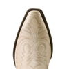 10080382 Ariat Women's Round Up Collins D Toe Western Boot - Buttercream