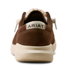 10080390 Ariat Women's Hilo Shoe - Coffee Bean Suede /  Speckled Cow Print