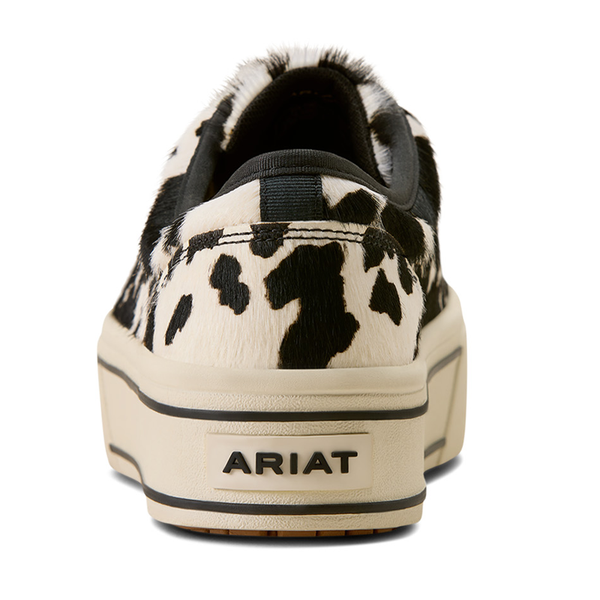 10080404 Ariat Women's Skylar Slip On Shoe - Black & White Hair On