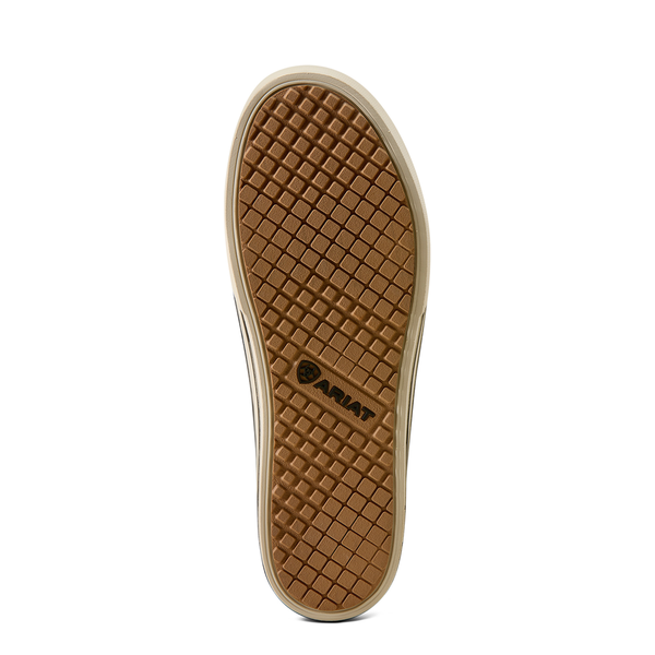 10080404 Ariat Women's Skylar Slip On Shoe - Black & White Hair On