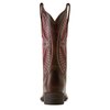 10080434 Ariat Women's Round Up Ruidoso Wide Square Toe Western Boot - Arizona Brown