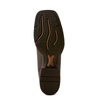 10080434 Ariat Women's Round Up Ruidoso Wide Square Toe Western Boot - Arizona Brown
