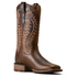 10080466 Ariat Women's Monte Vista Wide Square Toe Western Boot - Wicker