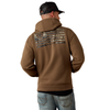 10081902 Ariat Men's Wooden Ridge Hoodie - Teak