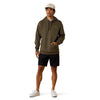 10081922 Ariat Men's Logo Hoodie - Grape Leaf