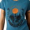 10082170 Ariat Women's Horseshoe Country Short Sleeve T-Shirt - Oceanside