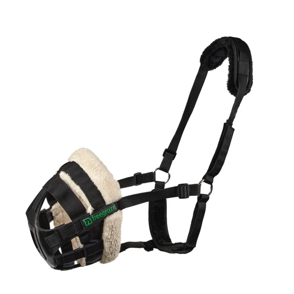 10236 FreeGraze AirFlow Grazing Muzzle - Black