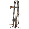 1024-12-WV Circle Y Blooming Wild Browband Headstall