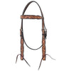 1052-12-SV Circle Y Quilted Sunflower Browband Headstall