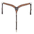 1052-23-SV Circle Y Quilted Sunflower Breast Collar