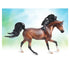 1056 Breyer Mahogany Bay Arabian Model Horse - Freedom Series