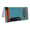 106-JJ7-TQF Diamond R by Reinsman Fleece Lined Square Saddle Pad - Turquoise