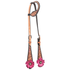 1061-17-S4 Circle Y Malibu One Ear Western Headstall