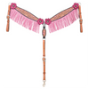1061-21-S4 Circle Y Malibu Fringed Breast Collar