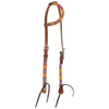 1065-15-SX Circle Y Infinity Beaded Bubblegum One Ear Headstall