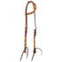 1065-15-SX Circle Y Infinity Beaded Bubblegum One Ear Headstall