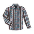 112330366 Wrangler Boys Checotah Long Sleeve Shirt - Multicolor Southwest Print