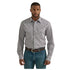 112330521 Wrangler Men's 20X Competition Advanced Comfort Classic Fit Long Sleeve Shirt - Purple/Grey