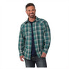 112330789 Wrangler Men's Retro Premium Modern Fit Long Sleeve Snap Shirt - Teal