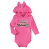 112335368 Wrangler Baby Girl Bodysuit with Ears Pink
