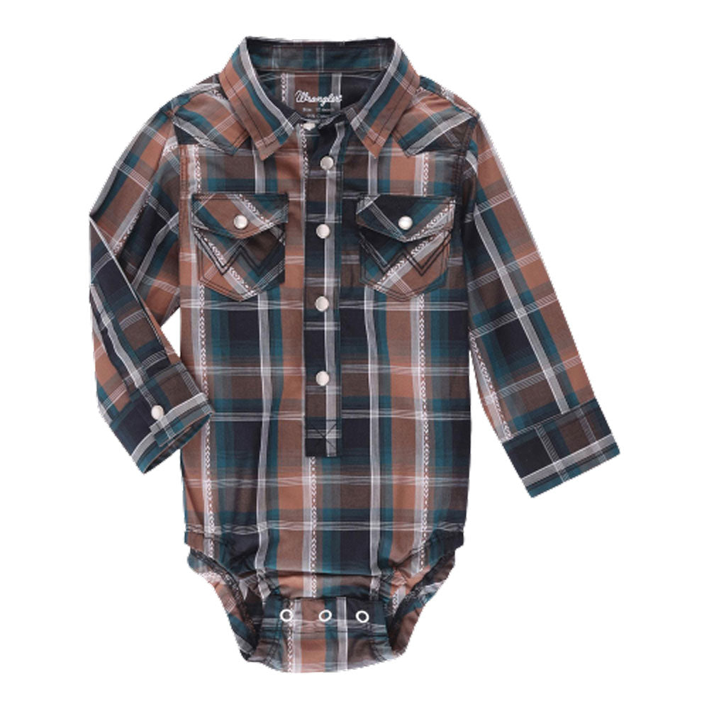 112338160 Wrangler Baby Boy Bodysuit Multicolor The Wire Horse