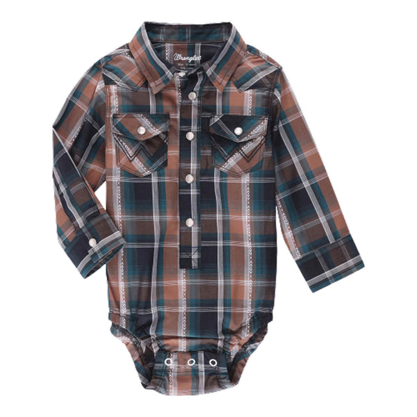 112338160 Wrangler Baby Boy Bodysuit - Multicolor