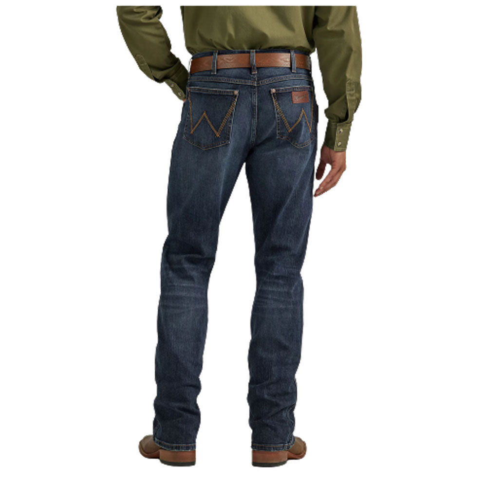 Wrangler Cowboy Cut Stretch Slim Fit Boot Cut Jean voor heren Wrangler Cowboy Cut Stretch Slim Fit Boot Cut Jean voor heren