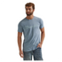 112344127 Wrangler Men's Year-Round Regular Fit Short Sleeve T-Shirt - Ashley Blue Heather