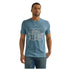 112344151 Wrangler Men's George Strait Short Sleeve T-Shirt - Provincial Blue