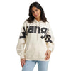 112353129 Wrangler Women's Retro Logo Hoodie - White