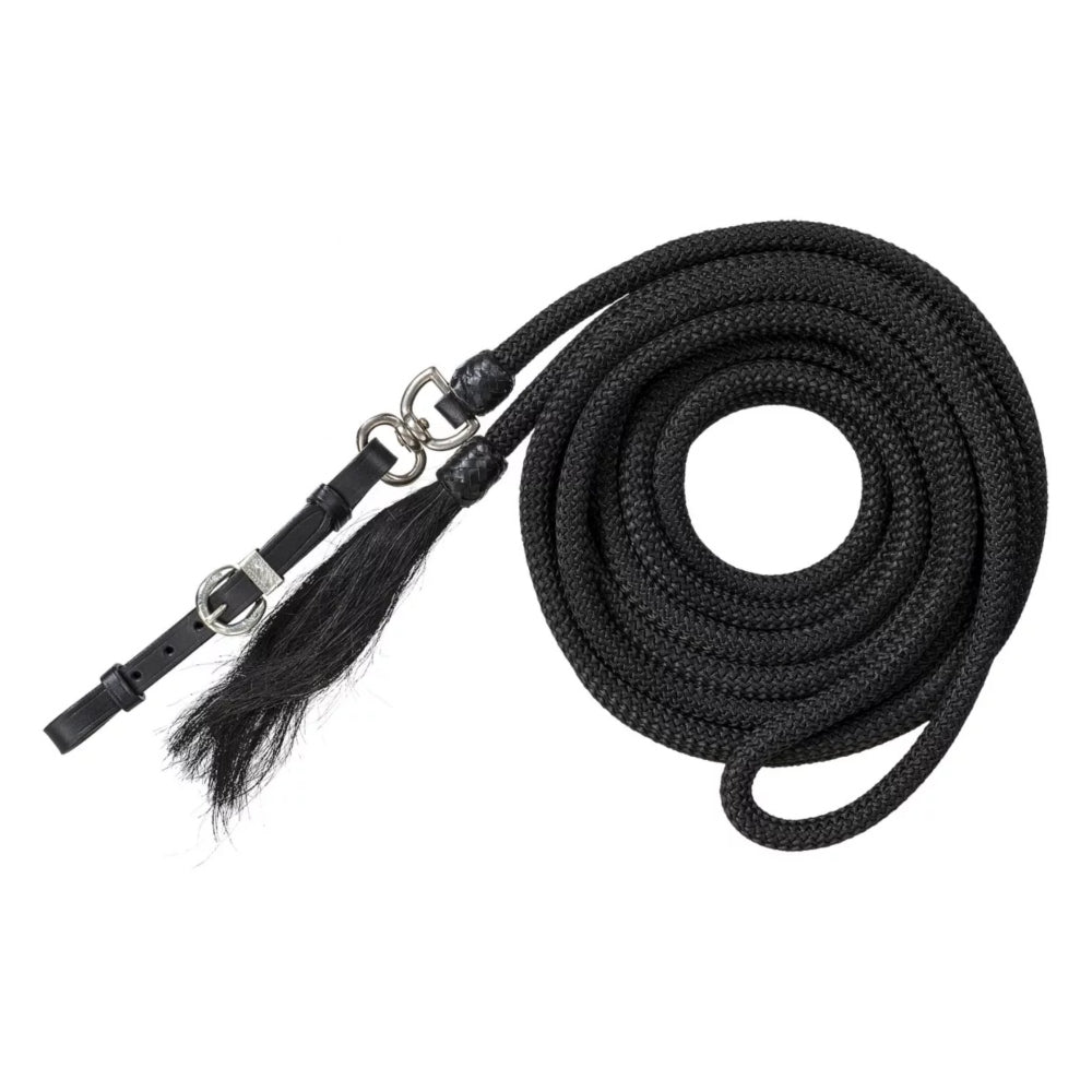 45-330 Royal King Braided Mecate Rope Lunge Line- Black