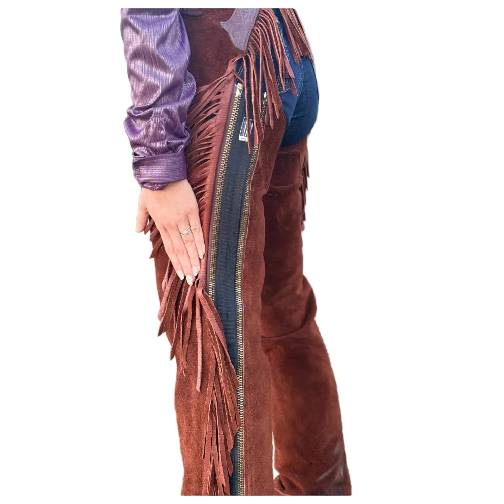 RHC HH Chap Zipper Insert - Black Adds 2 Inches to your chaps