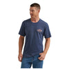 112358721 Wrangler Men's Short Sleeve Cody Johnson Regular Fit Graphic T-Shirt - Black Iris