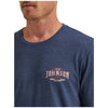 112358721 Wrangler Men's Short Sleeve Cody Johnson Regular Fit Graphic T-Shirt - Black Iris