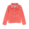 112367481 Wrangler Girls' Western Corduroy Jacket - Coral
