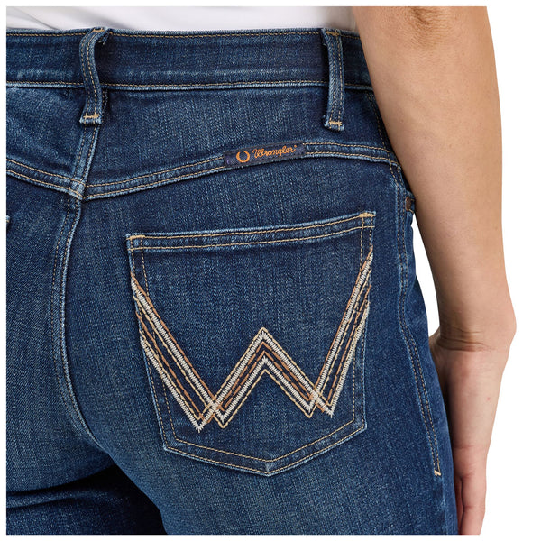 112367763 Wrangler Women's The Ultimate Riding Jean Mid Rise Willow Bootcut - Andrea