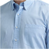 112368020 Wrangler X Men's Cody Johnson Classic Fit Long Sleeve Button Down Shirt - Blue